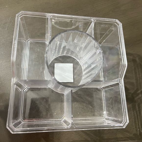 Clear Makeup Organizer - 6 Compartments - Picture 4 of 6